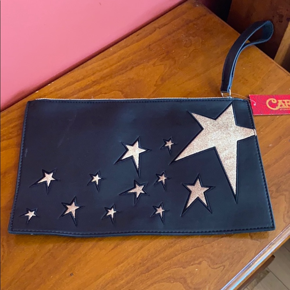 Black Carlos by Carlos Santana wristlet